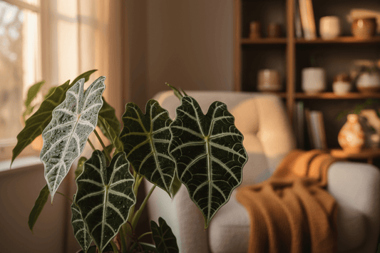 Plante Alocasia – Feuillage sculpté et allure tropicale