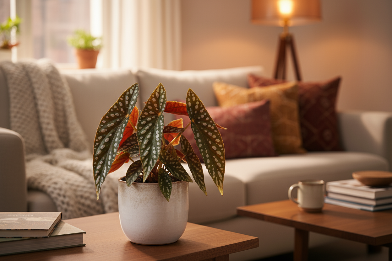 Bégonia rex et Bégonias à feuillage panaché – Plantes rares d’intérieur
