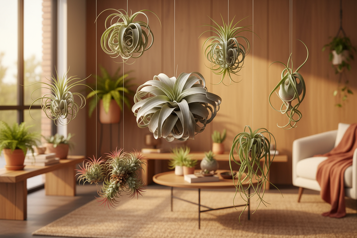Tillandsia - plantes aériennes d’intérieur