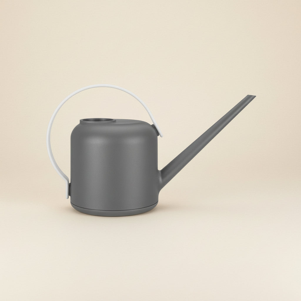 Arrosoir 1,7L gris pour arrosage des plantes d’intérieur