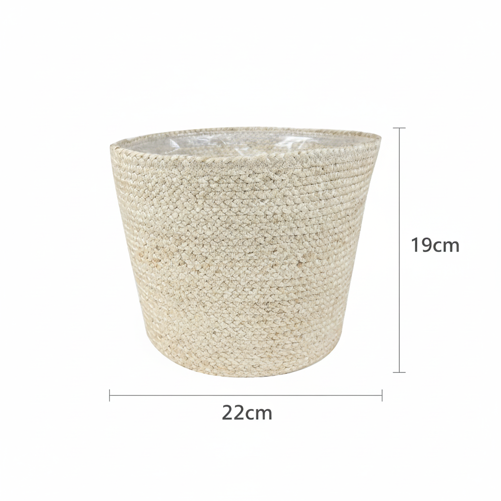 Panier Selin D22 cm pour plantes et décoration