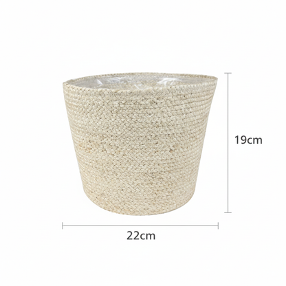 Panier Selin D22 cm pour plantes et décoration