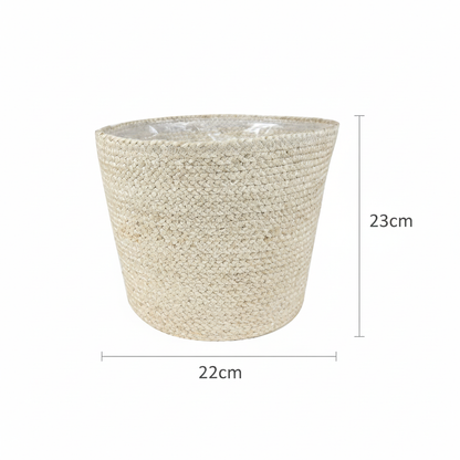 Panier Selin D26 cm pour plantes et décoration