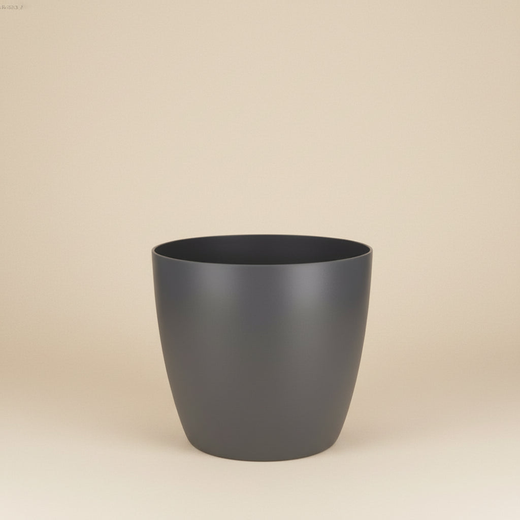 Pot Brussels - Anthracite D07 cm pour petites plantes d’intérieur