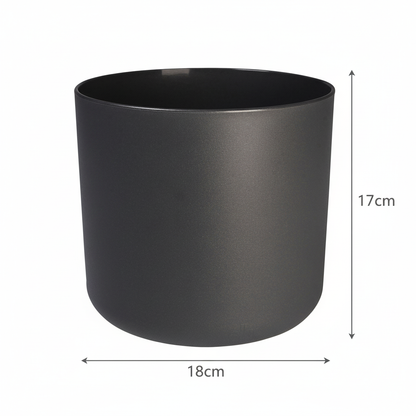Pot Elho B.for soft anthracite D18 cm pour plantes d’intérieur