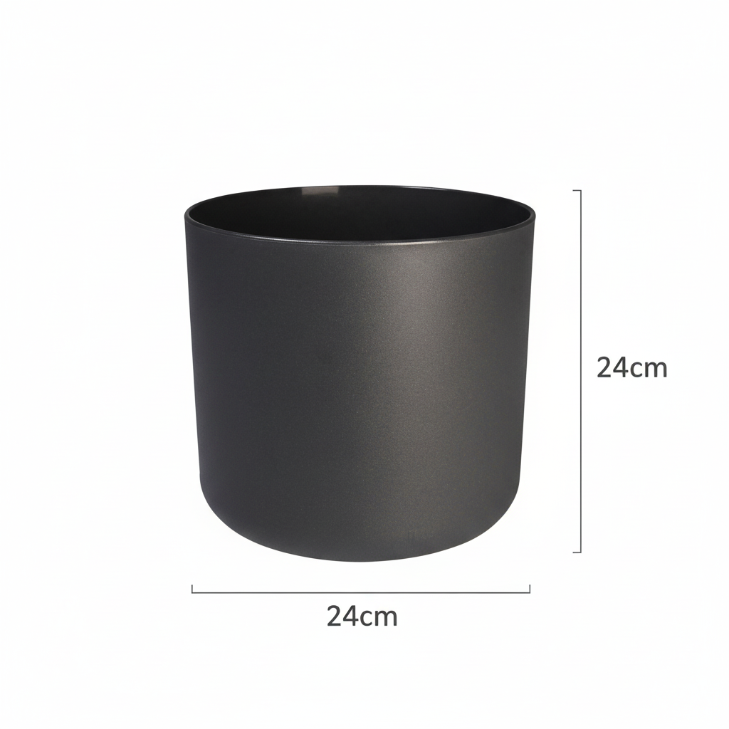 Pot Elho B.for soft anthracite D25 cm pour plantes d’intérieur