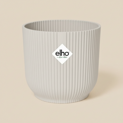 Pot ELHO Vibes Fold blanc mat D22 cm pour plantes d’intérieur