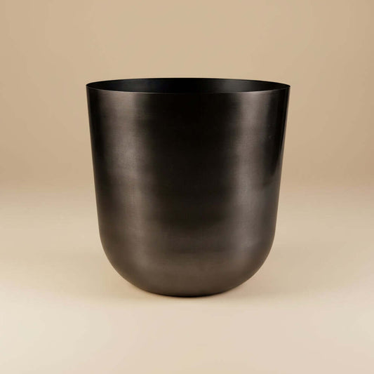 Pot Mayk Plomp métal D20 cm pour plantes d’intérieur