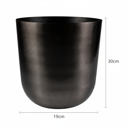 Pot Mayk Plomp métal D20 cm pour plantes d’intérieur