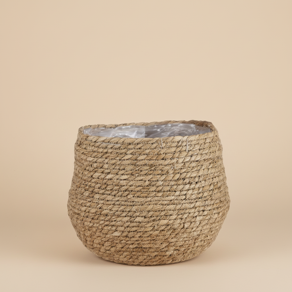 Pot Panier Jorck Brun D26 cm pour plantes et décoration