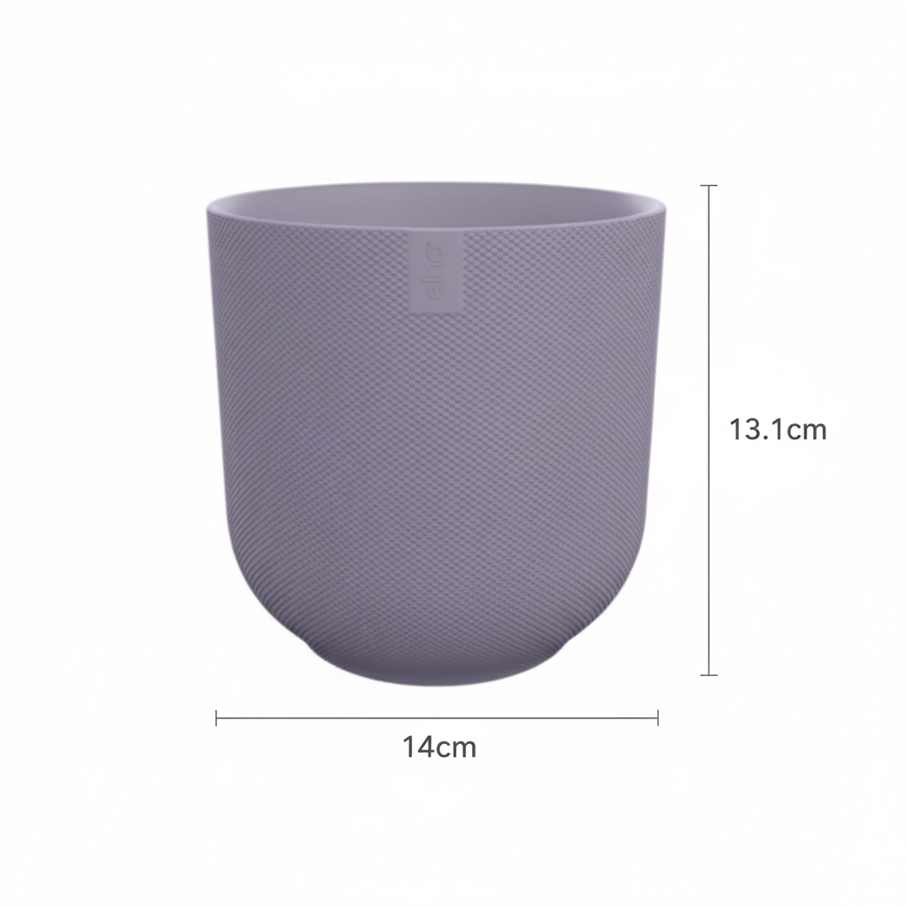 Pot Elho Jazz Rond Lavande Lilas- D14cm - plante intérieur