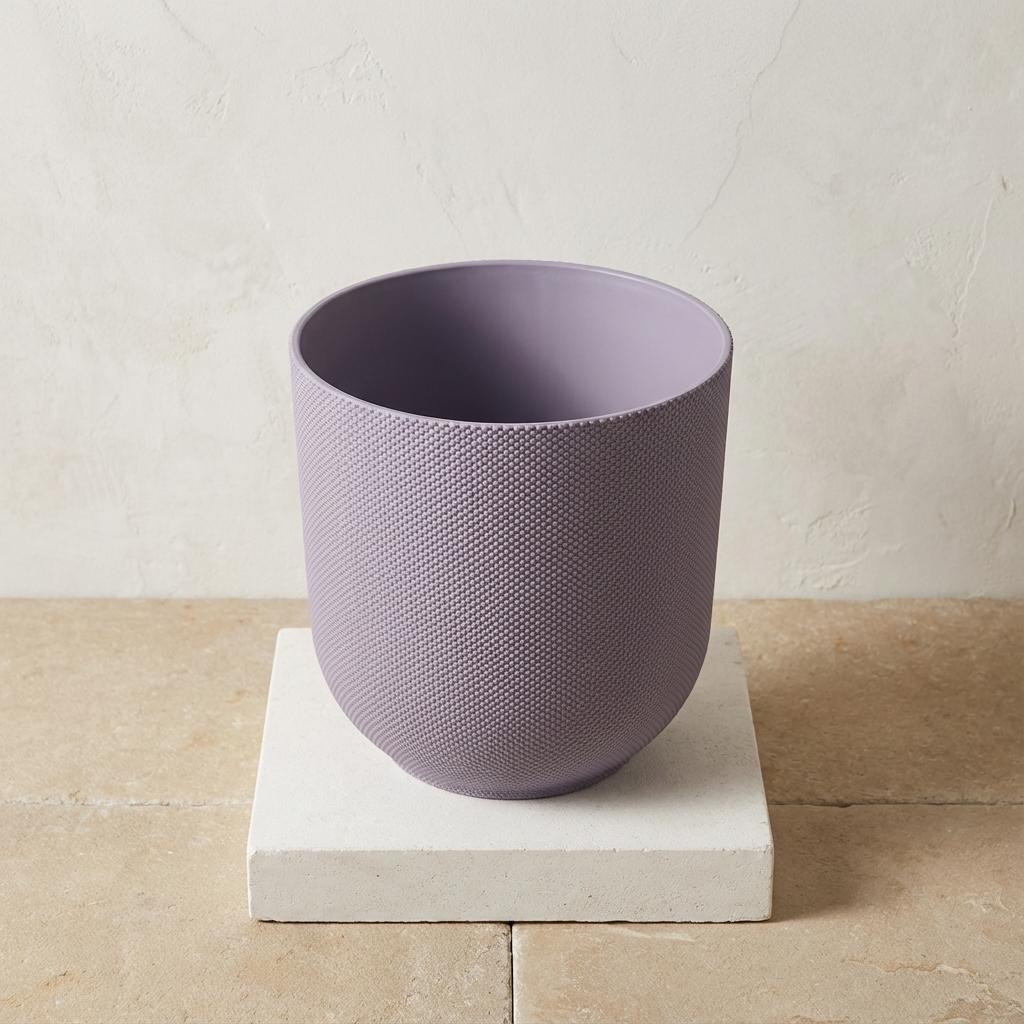 Pot Elho Jazz Rond Lavande Lilas- D14cm - plante intérieur